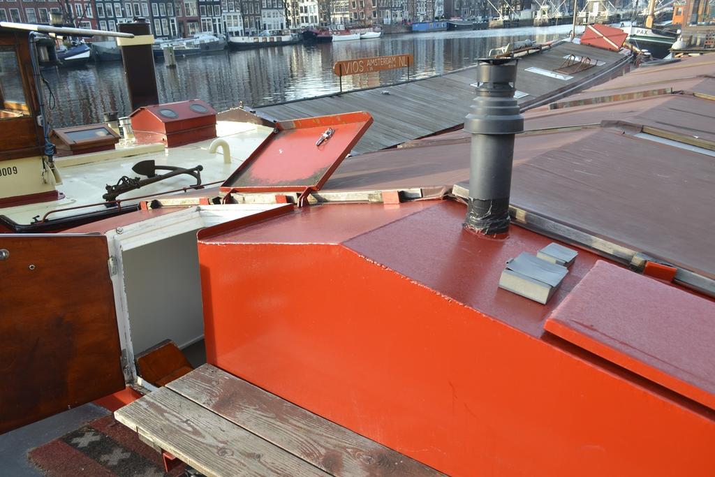 Houseboat Rose Lägenhet Amsterdam Exteriör bild