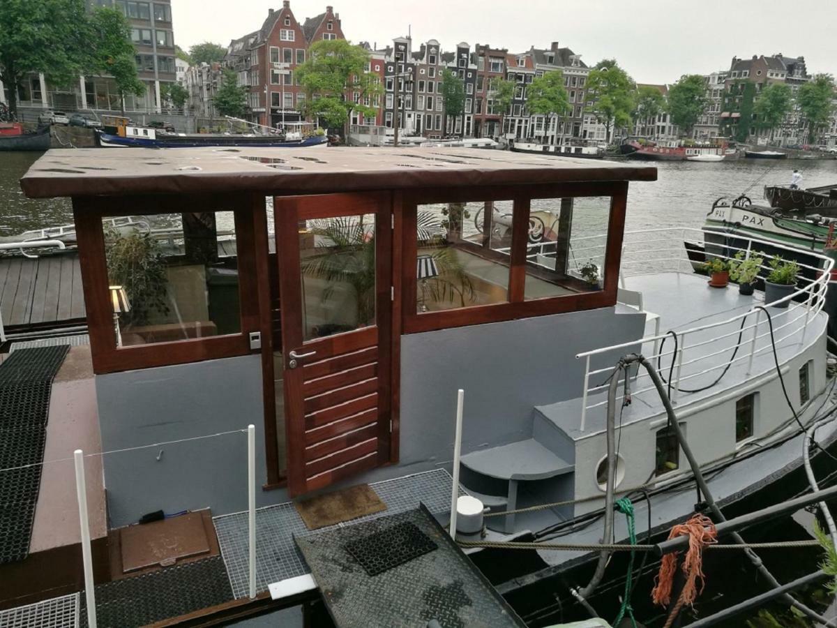Houseboat Rose Lägenhet Amsterdam Exteriör bild