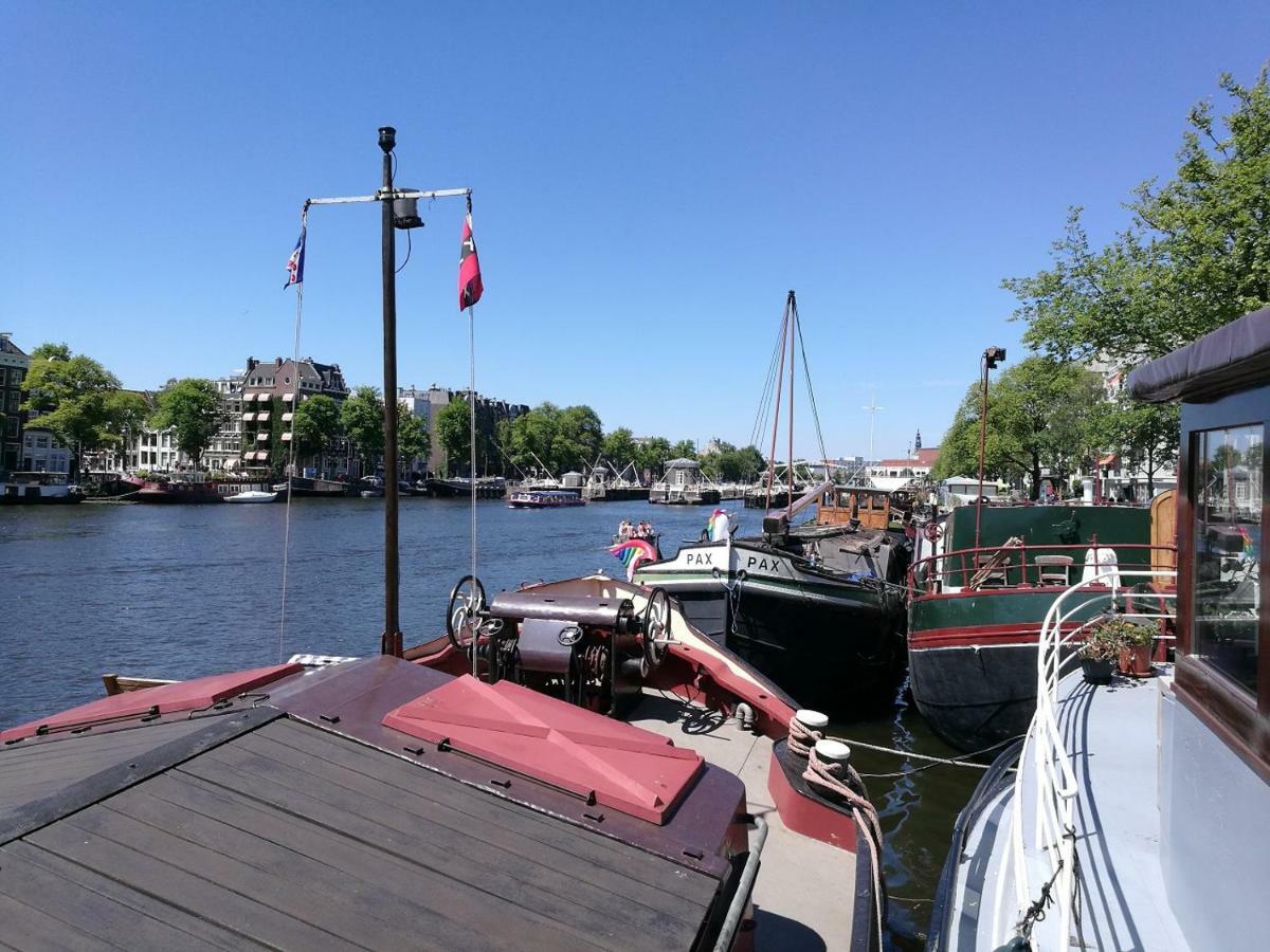 Houseboat Rose Lägenhet Amsterdam Exteriör bild