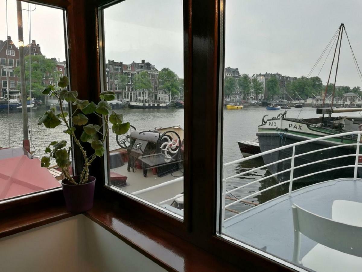 Houseboat Rose Lägenhet Amsterdam Exteriör bild